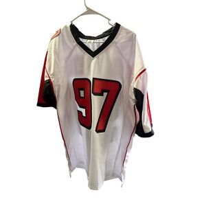 Grady Jarrett Signed Atlanta Falcons Custom Jersey Beckett Witnessed Auto 97